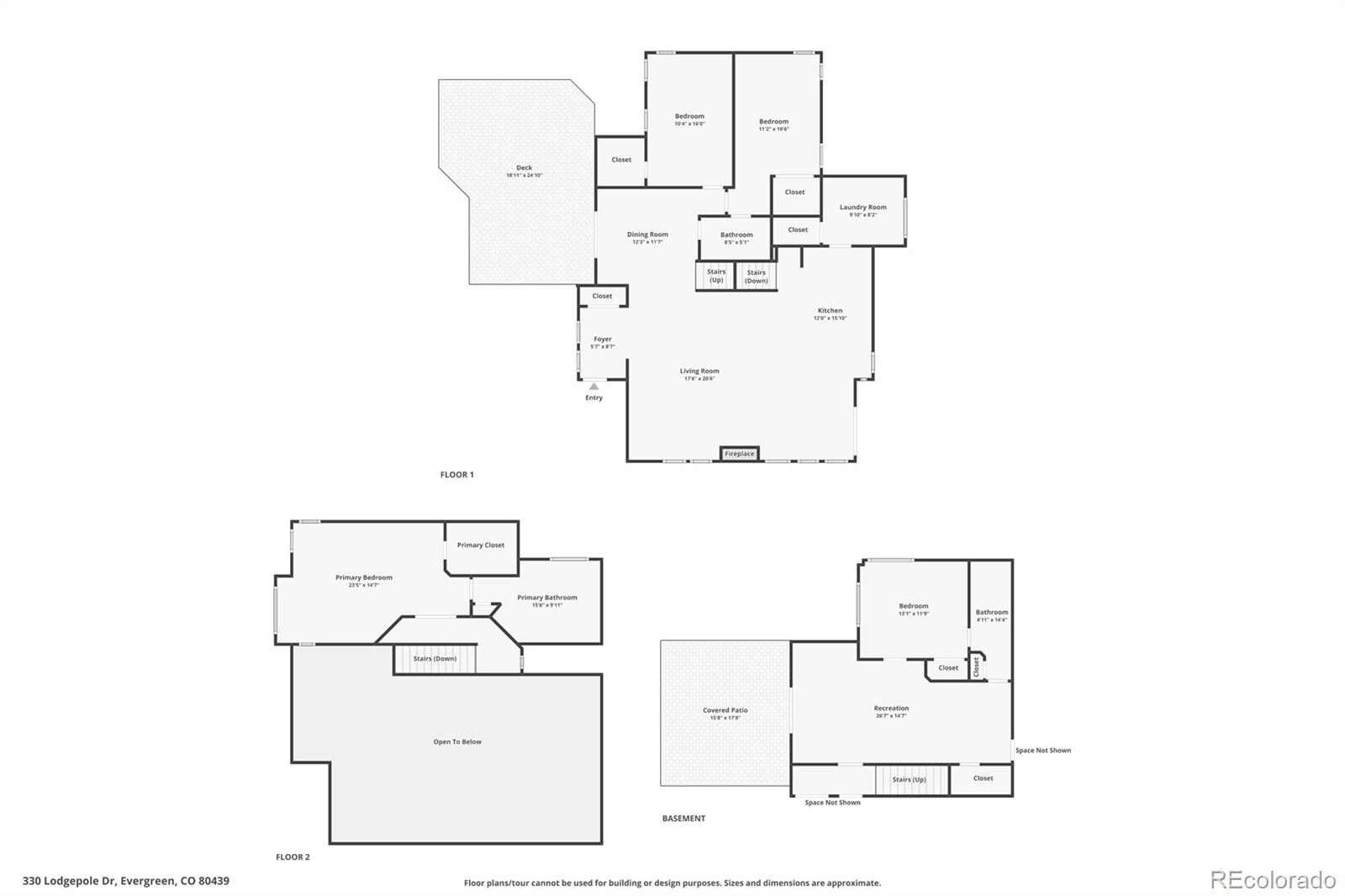 330 Lodgepole Drive Evergreen CO 80439