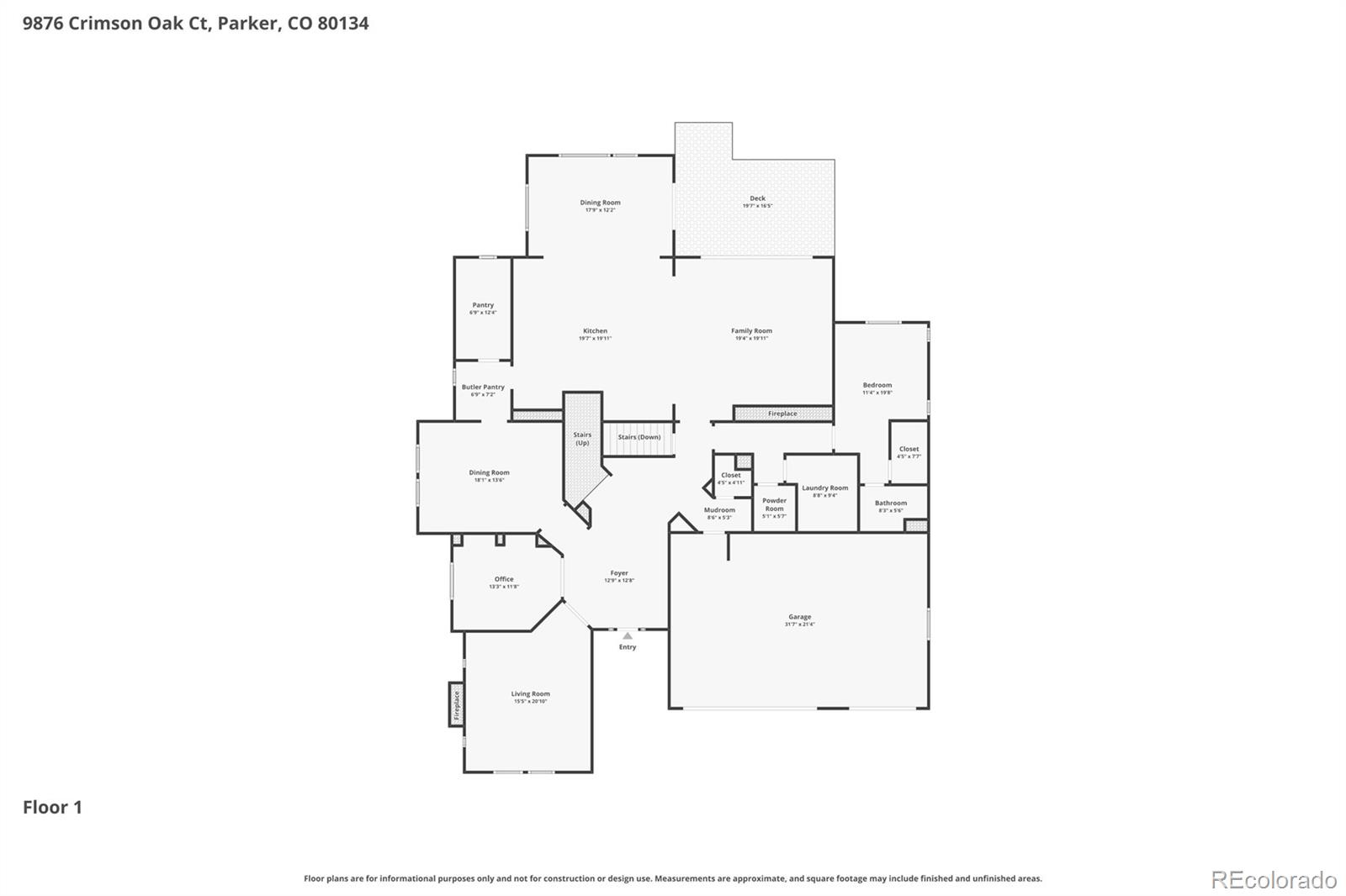 9876 Crimson Oak Court Parker CO 80134
