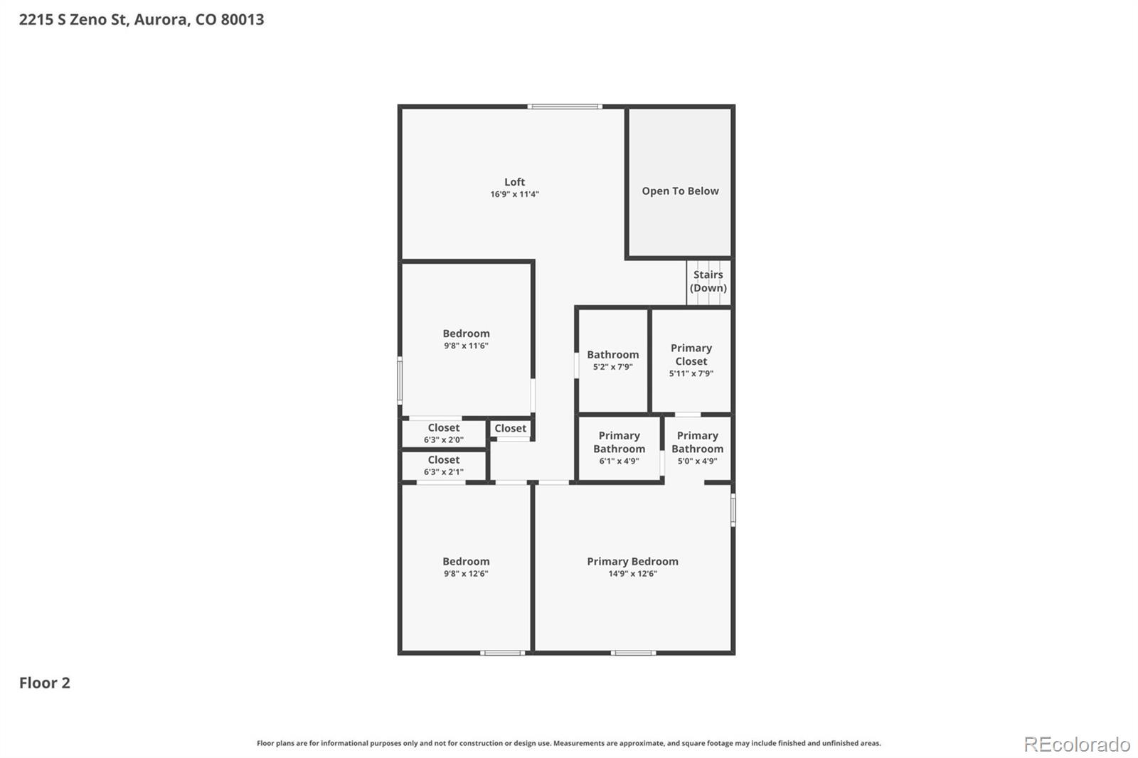 2215 S Zeno Street Aurora CO 80013