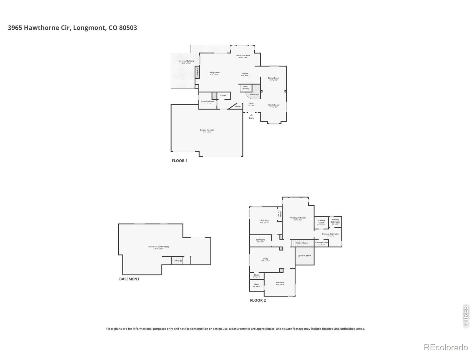 3965 Hawthorne Circle Longmont CO 80503