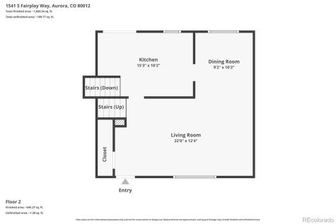 1541 S Fairplay Way Aurora CO 80012