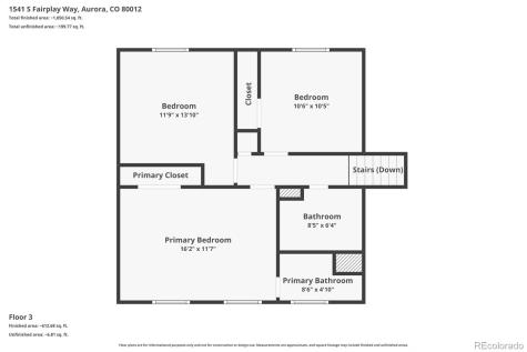 1541 S Fairplay Way Aurora CO 80012