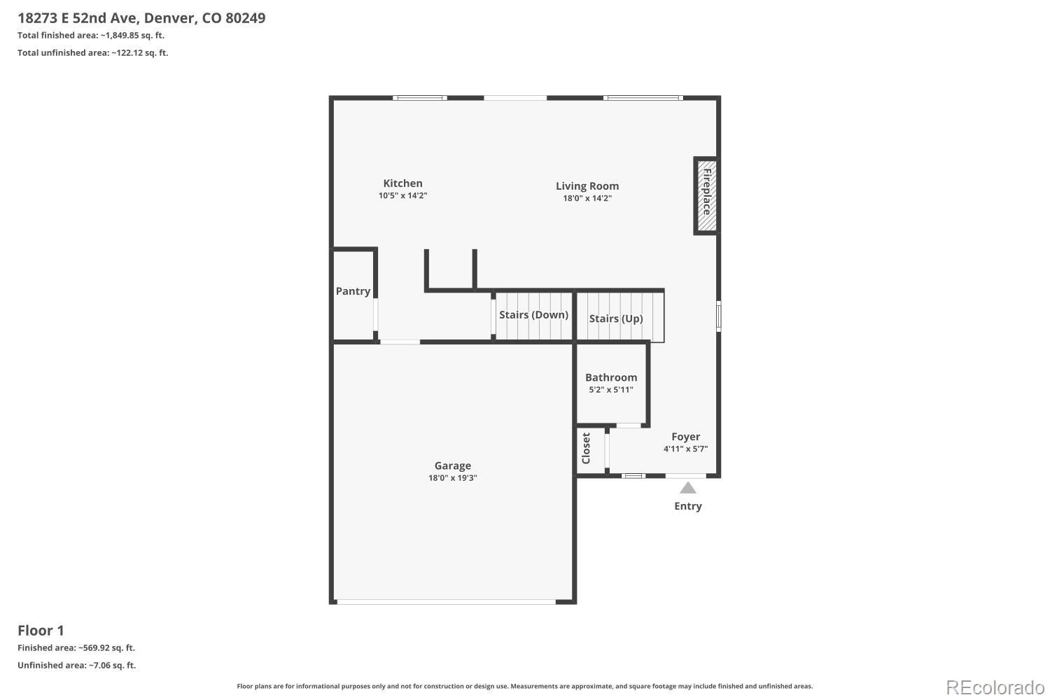 18273 E 52nd Avenue Denver CO 80249