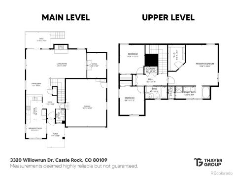 3320 Willowrun Drive Castle Rock CO 80109
