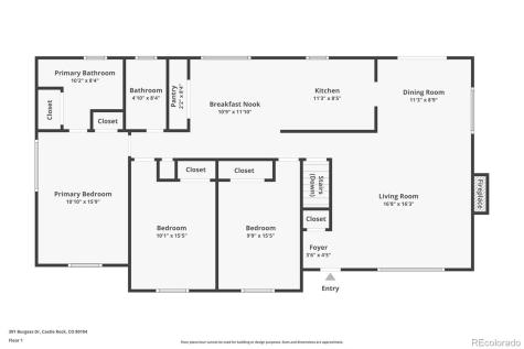 391 Burgess Drive Castle Rock CO 80104