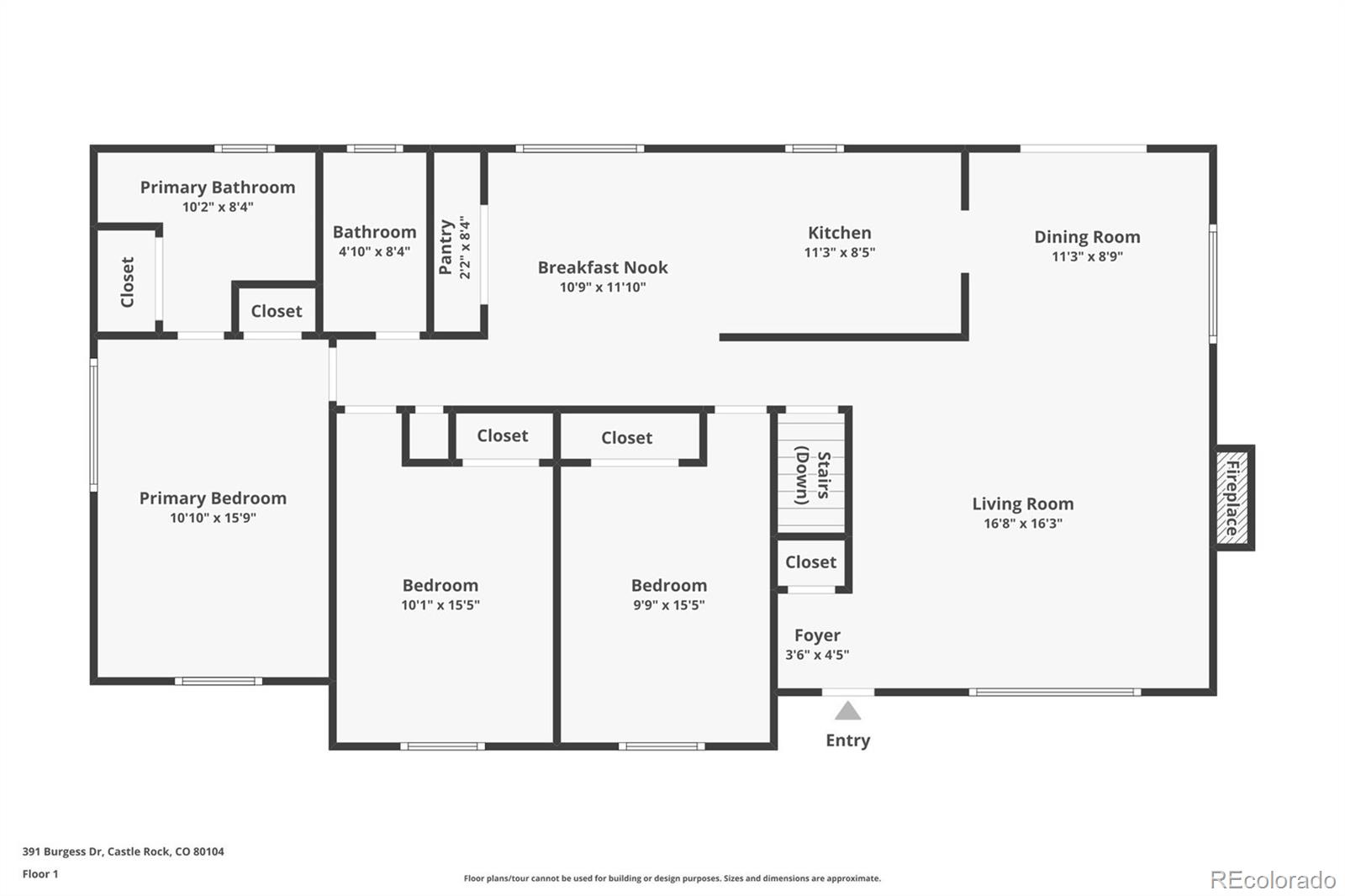391 Burgess Drive Castle Rock CO 80104