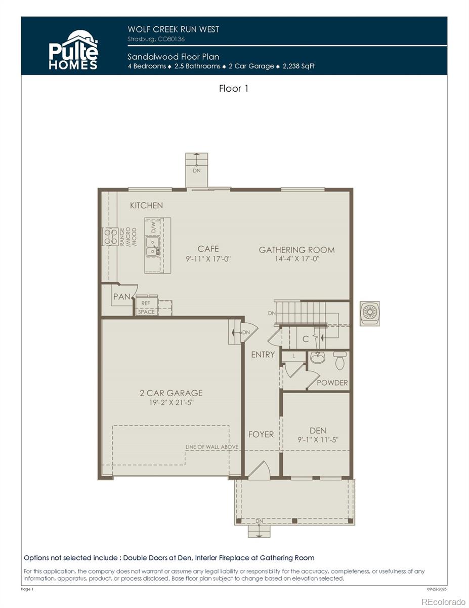 2712 Mosker Street Strasburg CO 80136