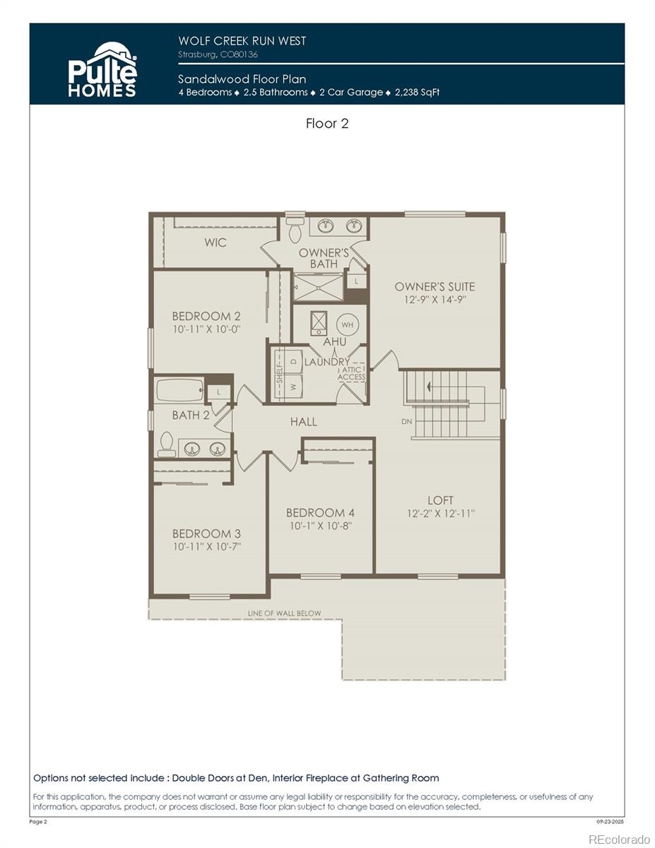 2712 Mosker Street Strasburg CO 80136