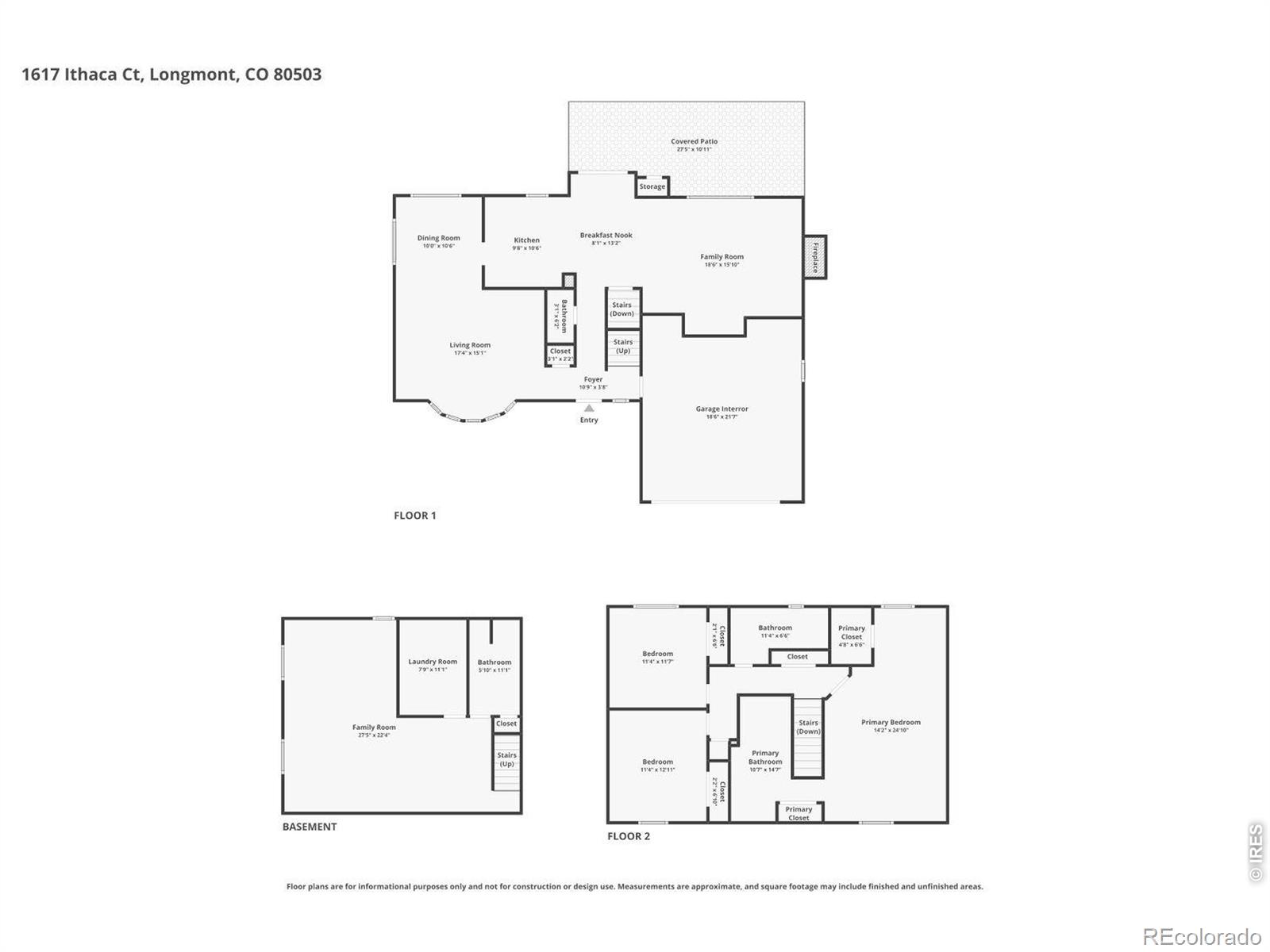 1617 Ithaca Court Longmont CO 80503