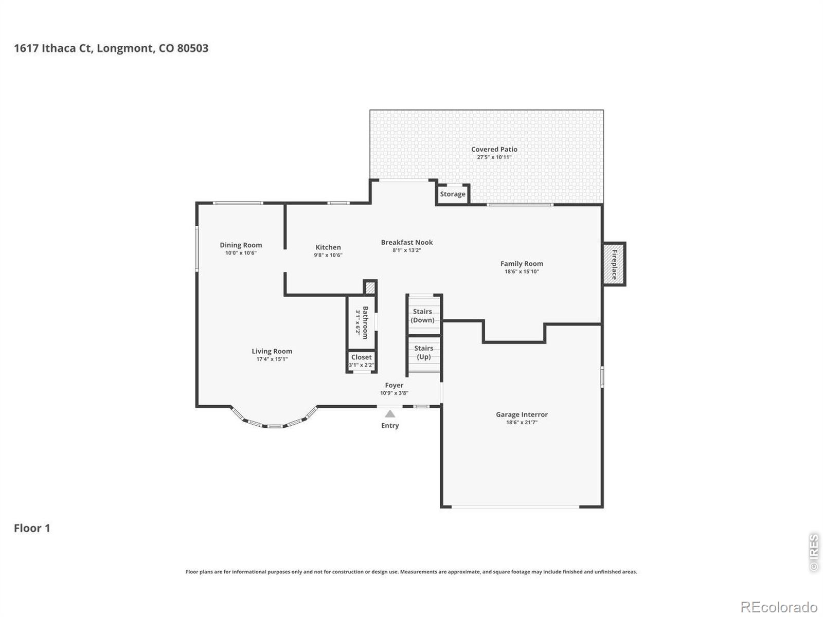 1617 Ithaca Court Longmont CO 80503