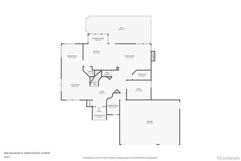 9603 Chesapeake Street Highlands Ranch CO 80126