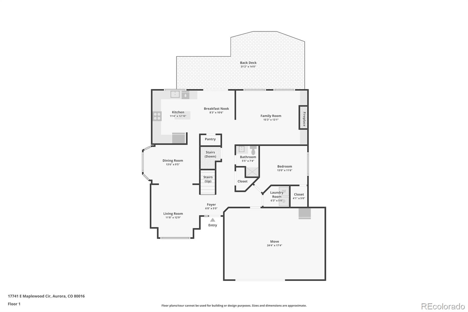 17741 E Maplewood Circle Aurora CO 80016
