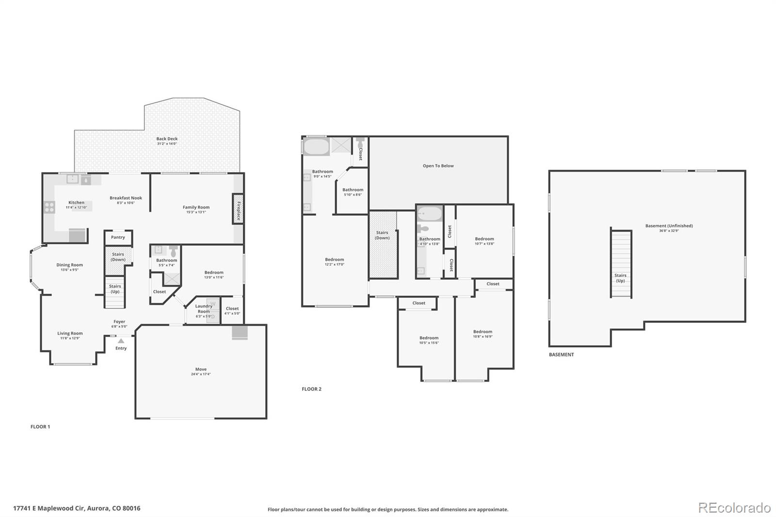 17741 E Maplewood Circle Aurora CO 80016
