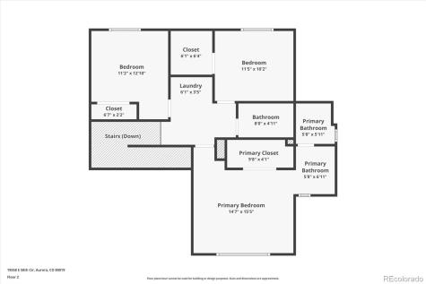 19558 E 58th Circle Aurora CO 80019