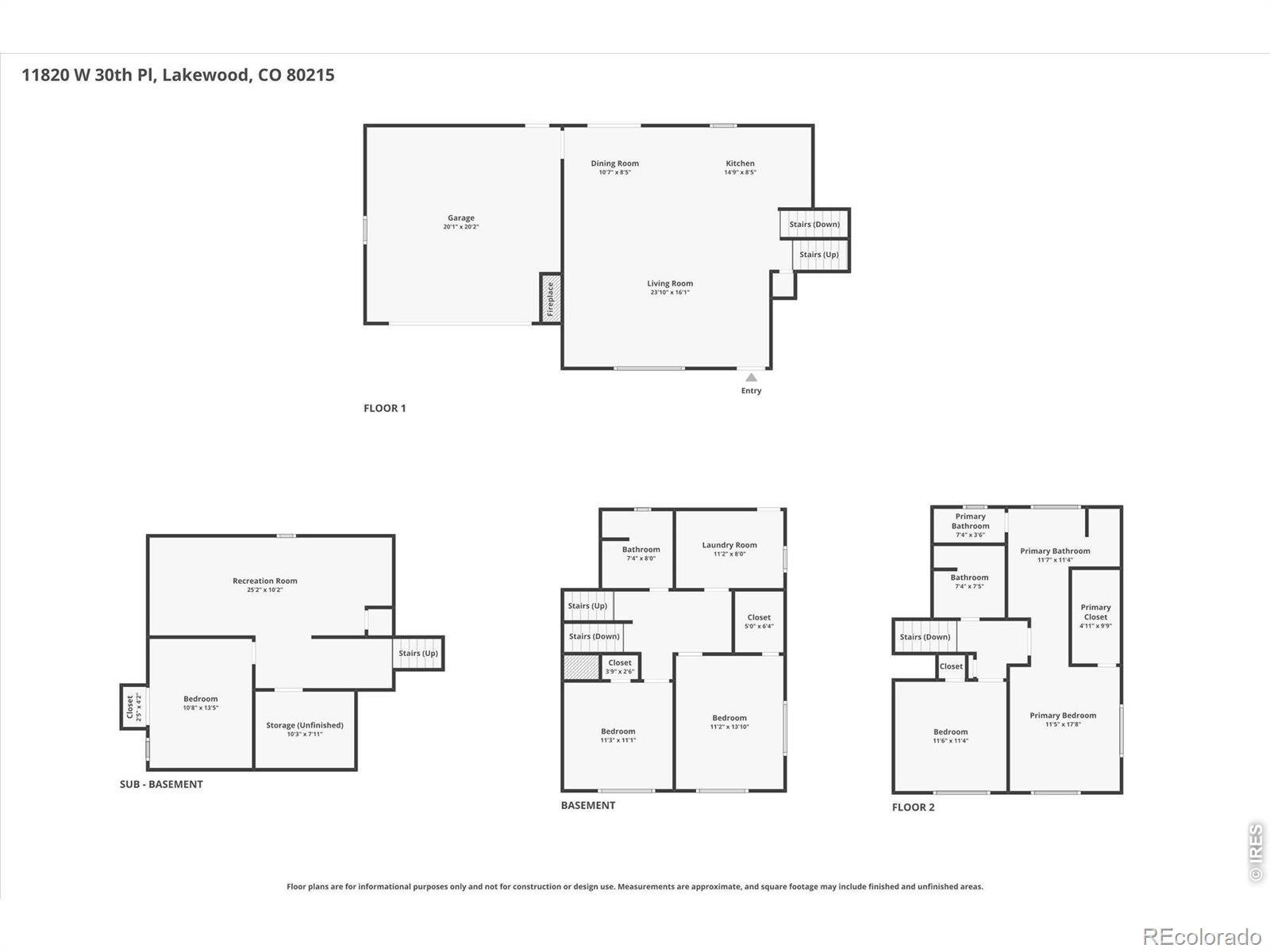 11820 W 30th Place Lakewood CO 80215