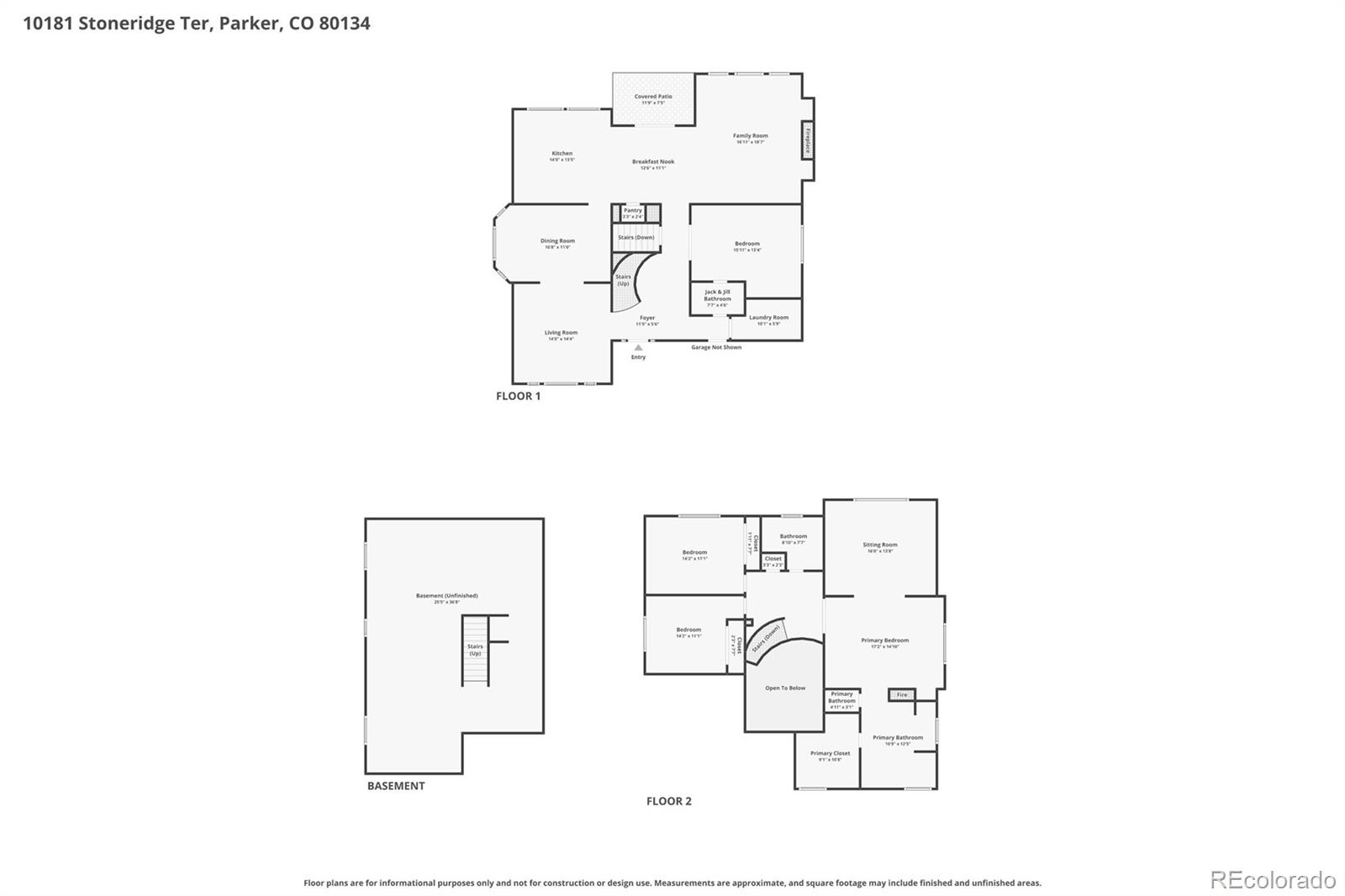 10181 Stoneridge Terrace Parker CO 80134