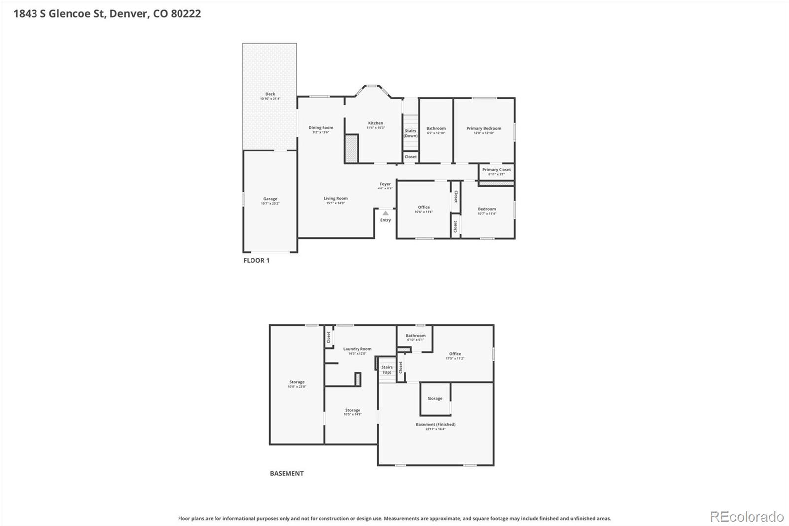 1843 S Glencoe Street Denver CO 80222