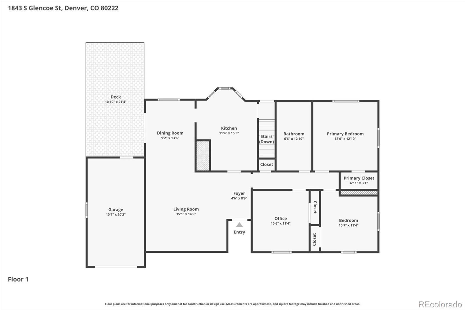 1843 S Glencoe Street Denver CO 80222