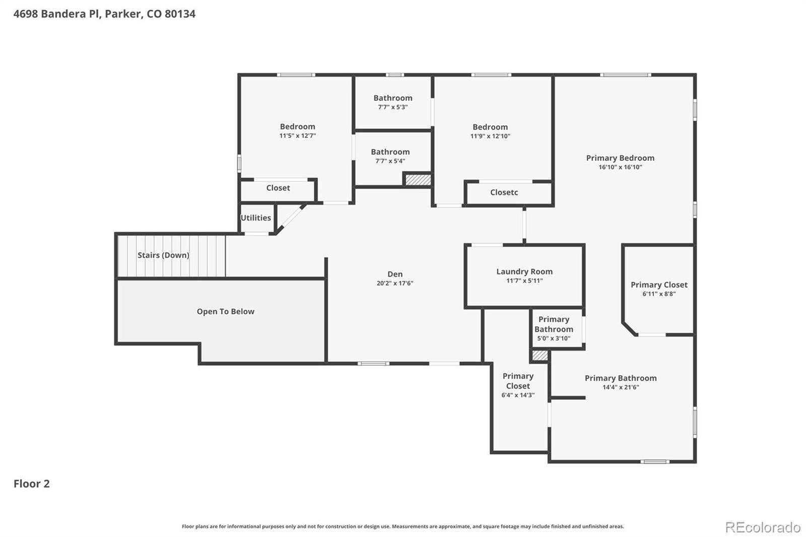 4698 Bandera Place Parker CO 80134
