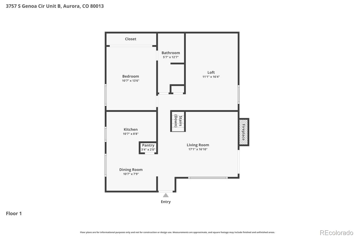 3757 S Genoa Circle Aurora CO 80013