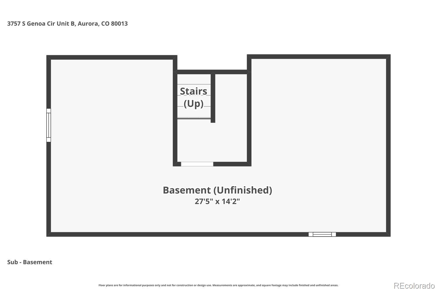 3757 S Genoa Circle Aurora CO 80013