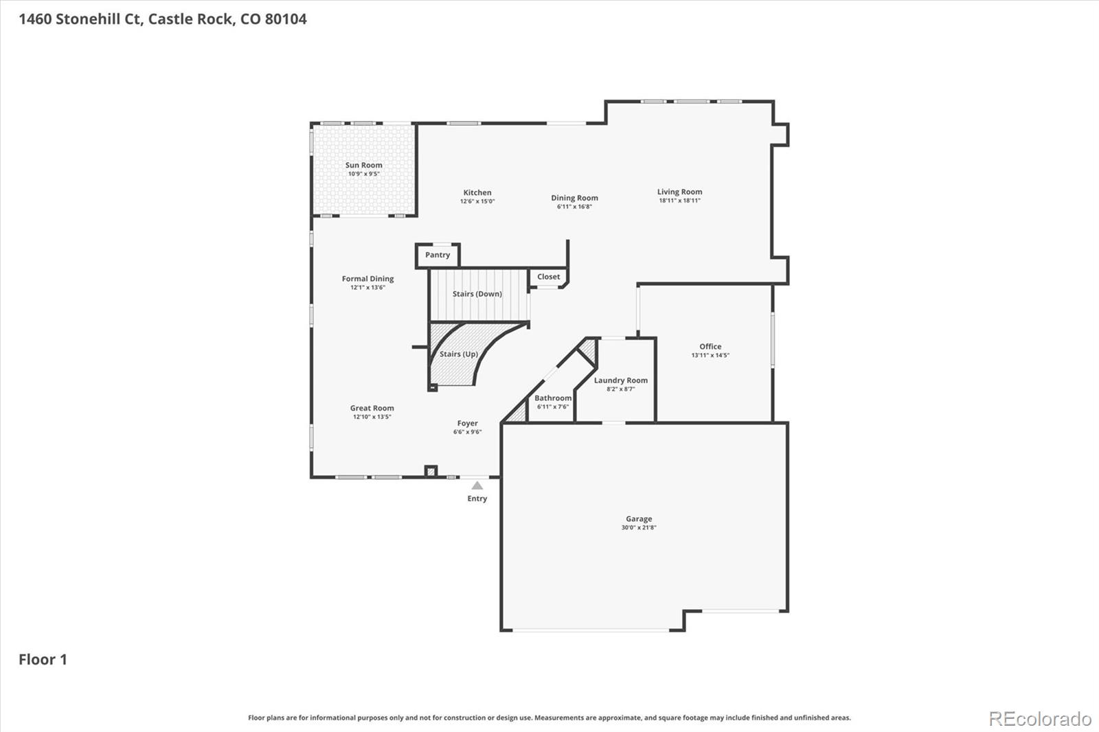 1460 Stonehill Court Castle Rock CO 80104