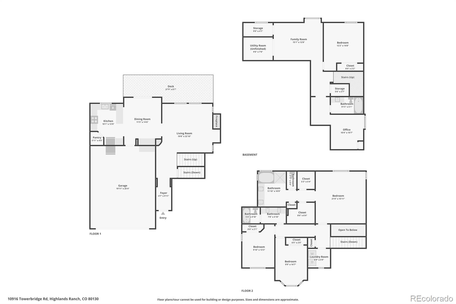 10916 Towerbridge Road Highlands Ranch CO 80130