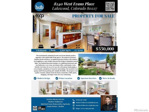 8240 W Evans Place Lakewood CO 80227