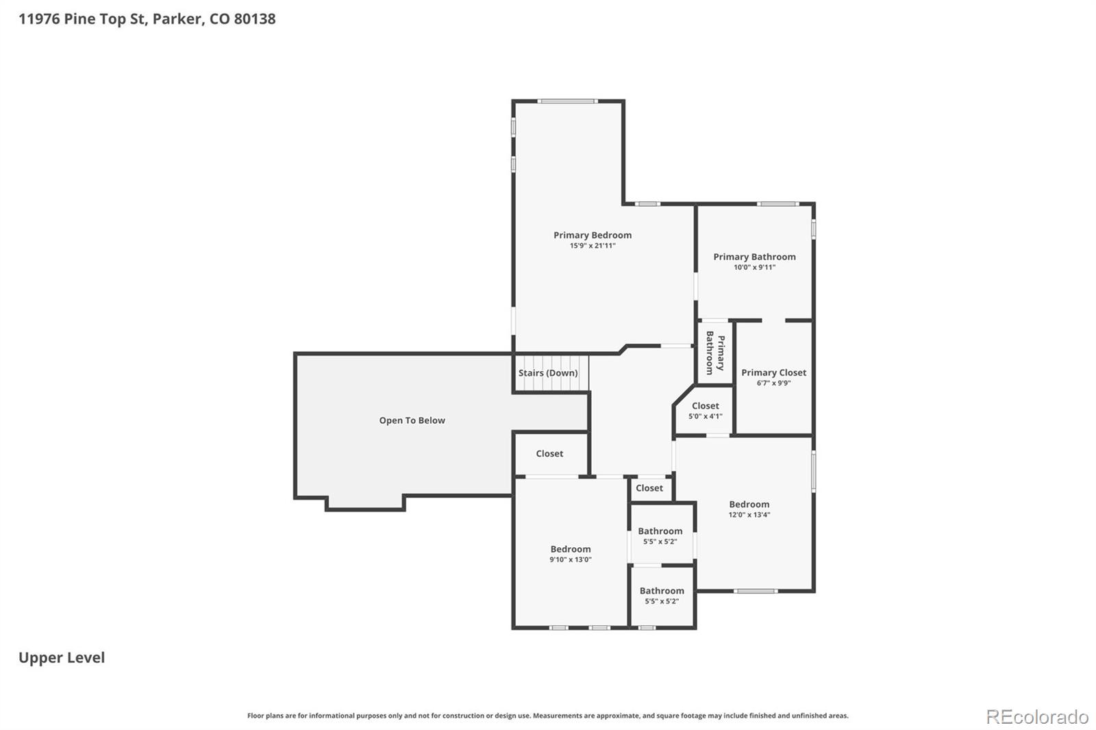 11976 Pine Top Street Parker CO 80138