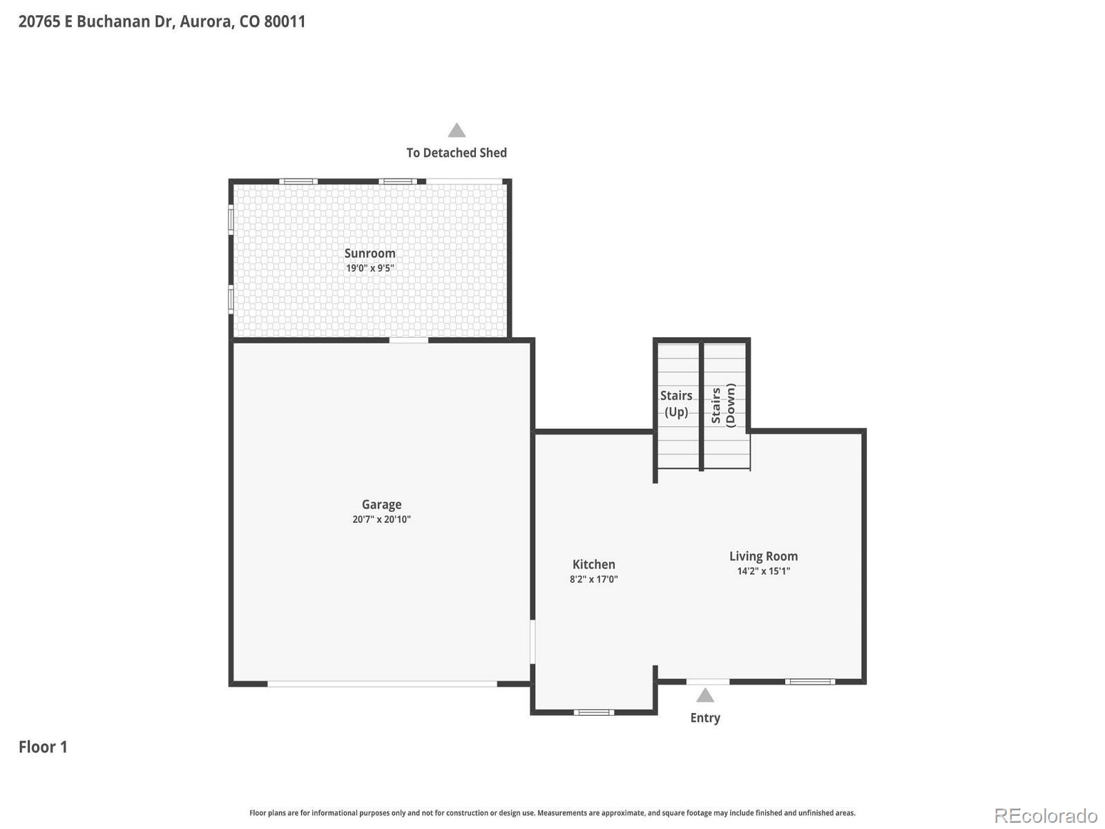 20765 E Buchanan Drive Aurora CO 80011