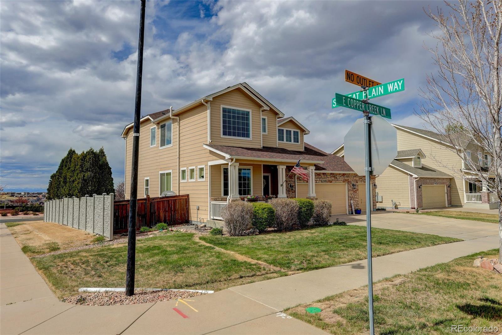 15401 E Copper Creek Lane Parker CO 80134