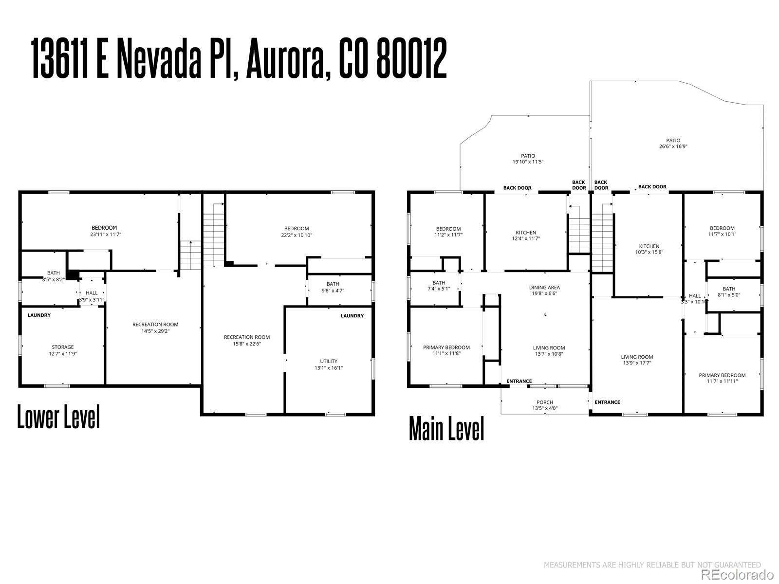 13611 E Nevada Place Aurora CO 80012