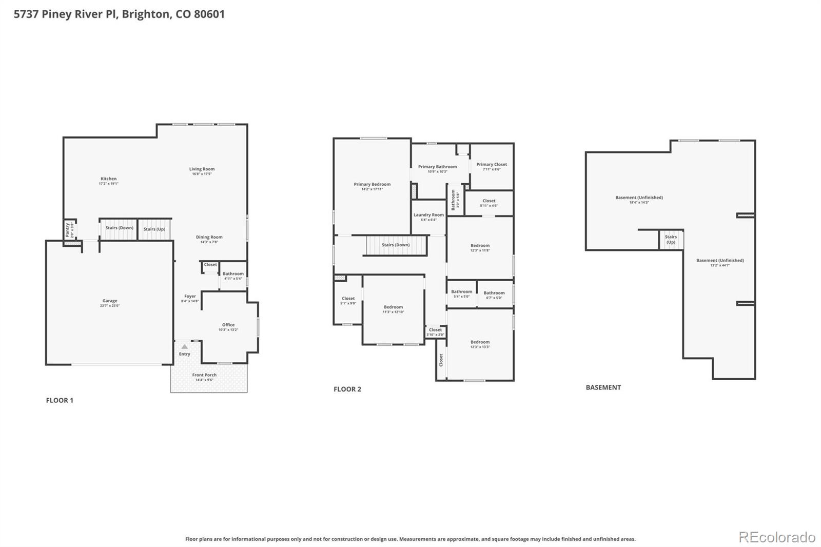 5737 Piney River Place Brighton CO 80601
