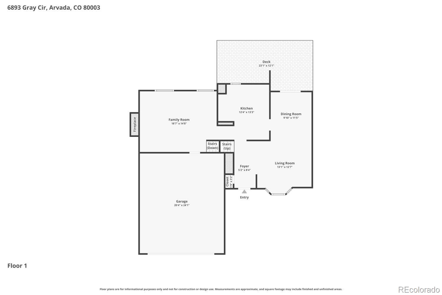 6893 Gray Circle Arvada CO 80003
