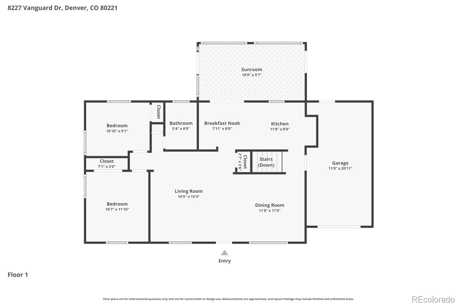 8227 Vanguard Drive Denver CO 80221