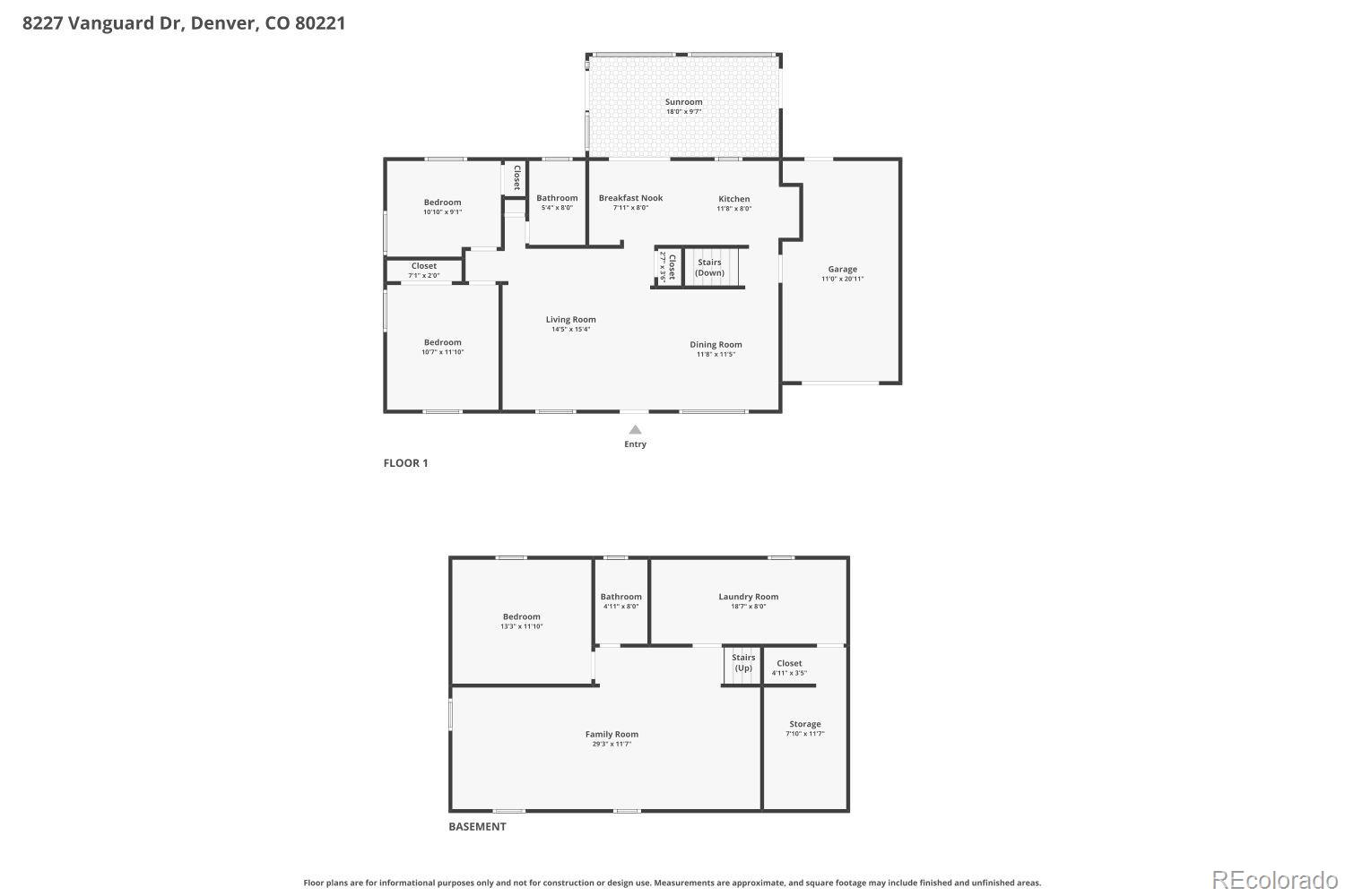 8227 Vanguard Drive Denver CO 80221