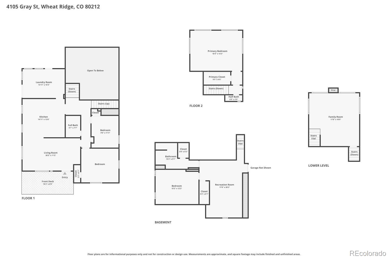 4105 Gray Street Wheat Ridge CO 80212