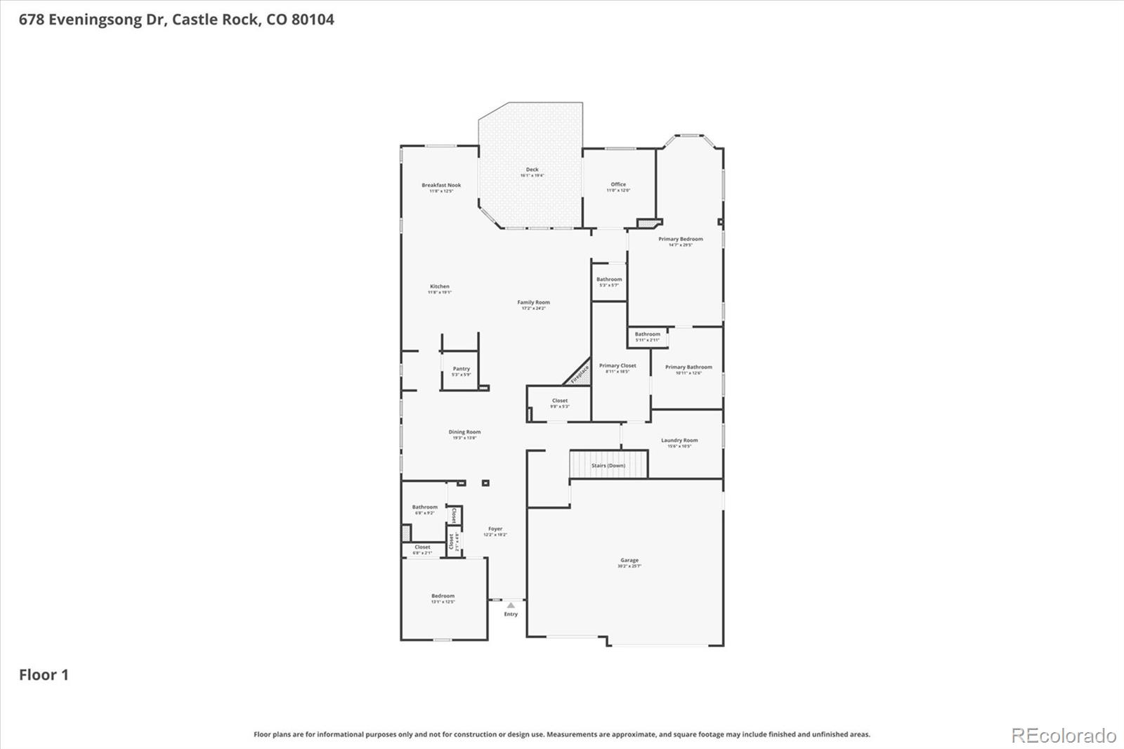 678 Eveningsong Drive Castle Rock CO 80104