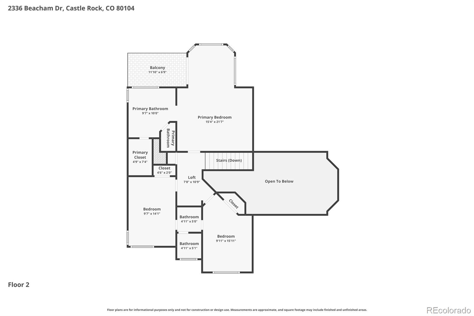 2336 Beacham Drive Castle Rock CO 80104