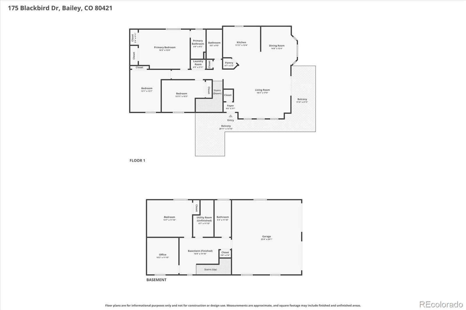 175 Blackbird Drive Bailey CO 80421