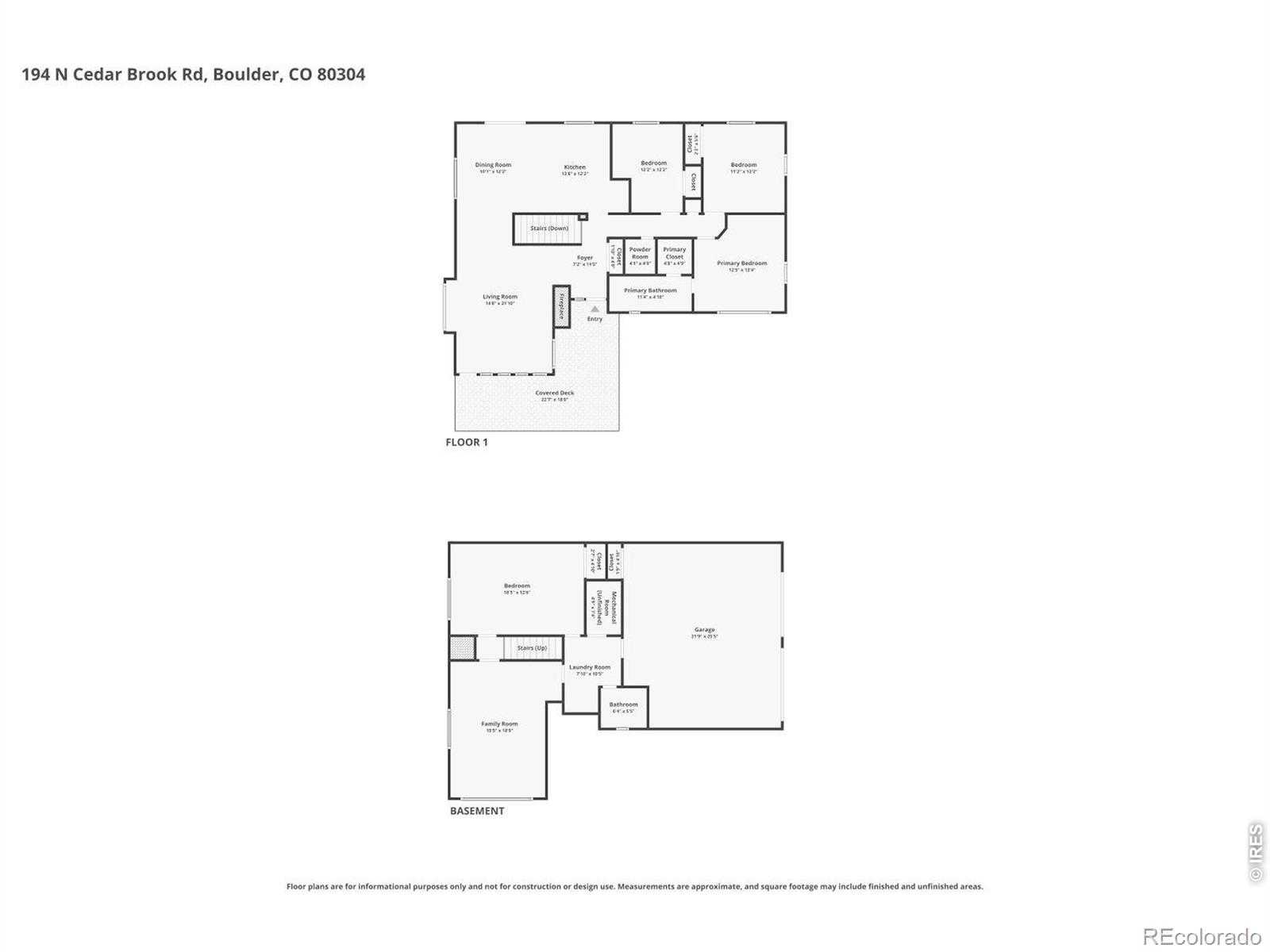 194 N Cedar Brook Road Boulder CO 80304