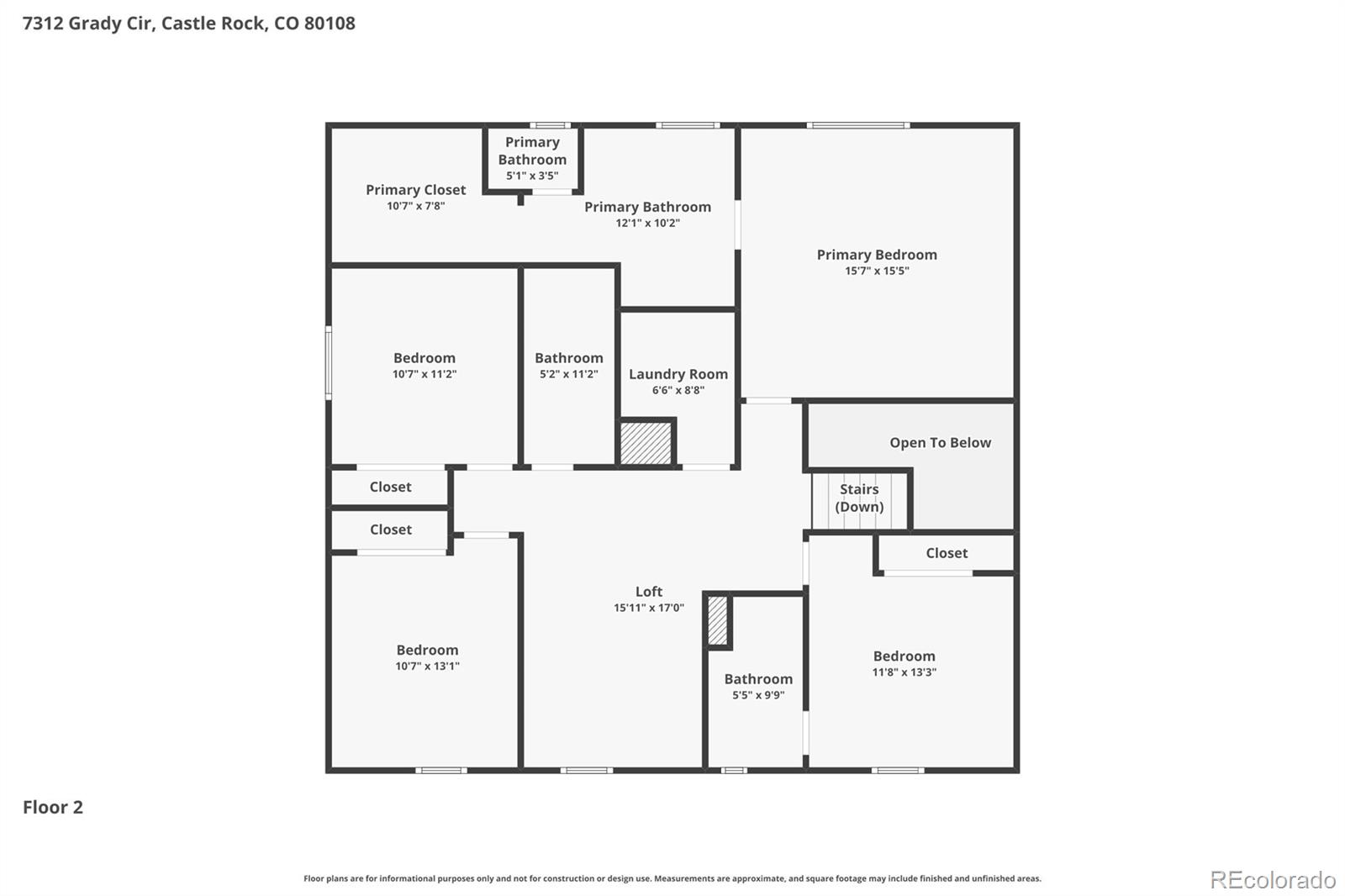 7312 Grady Circle Castle Rock CO 80108