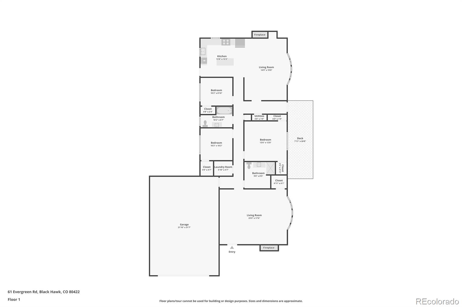 61 Evergreen Road Black Hawk CO 80422