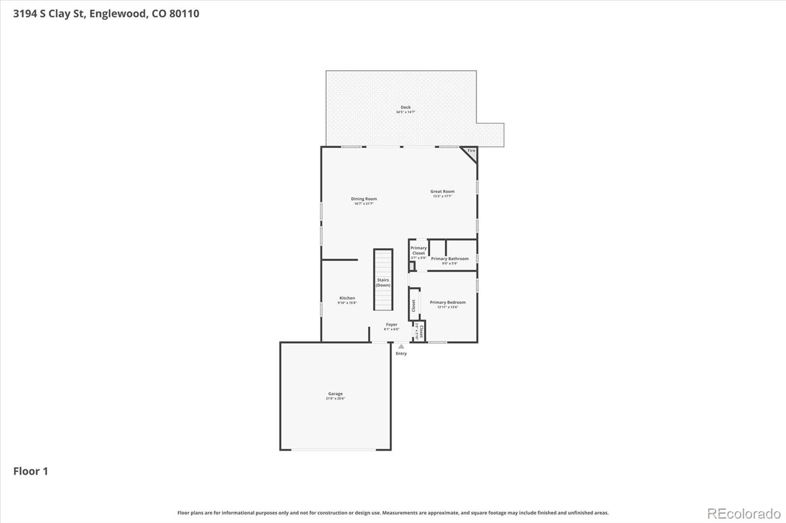 3194 S Clay Street Englewood CO 80110
