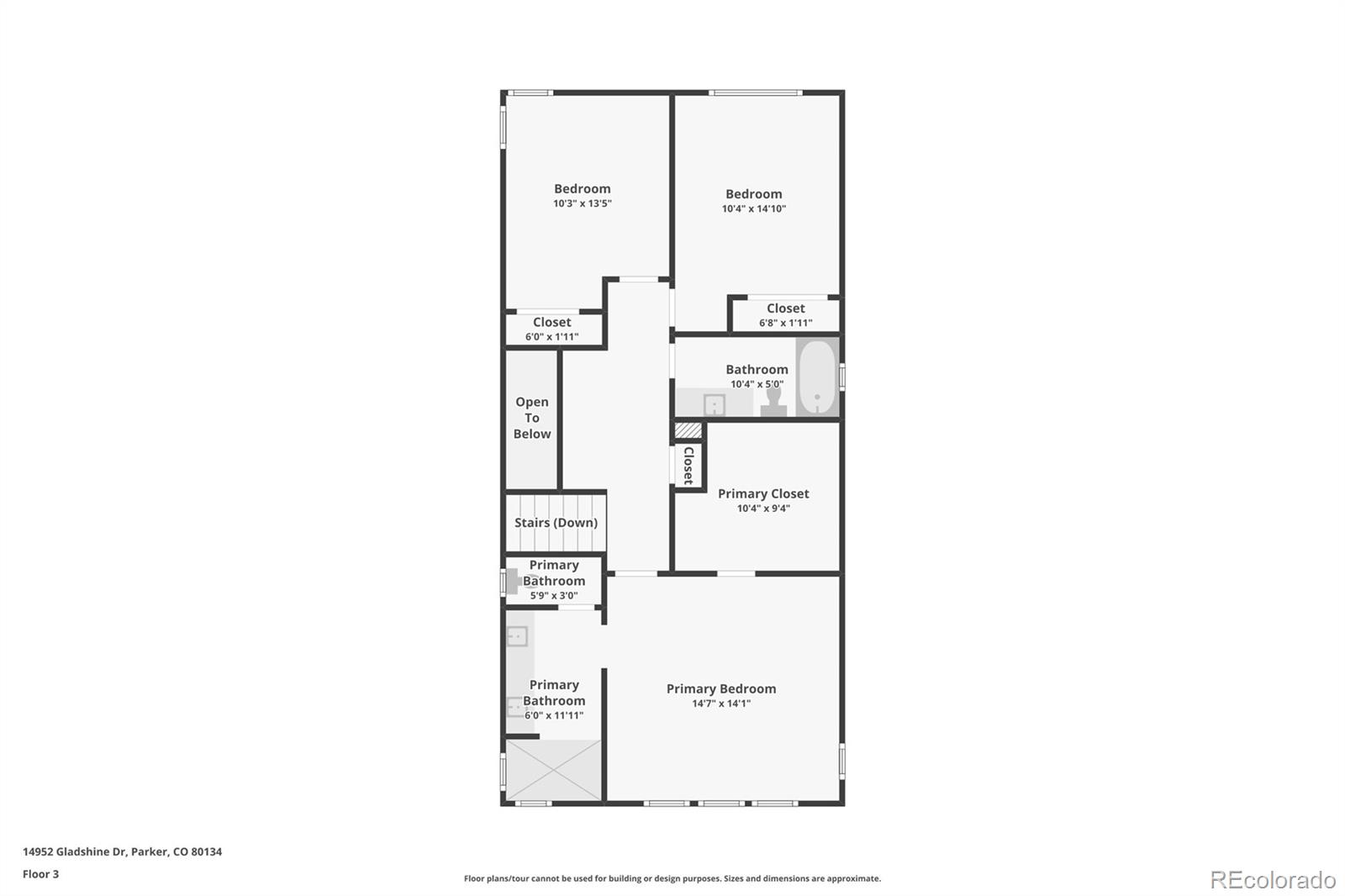 14952 Gladshine Drive Parker CO 80134