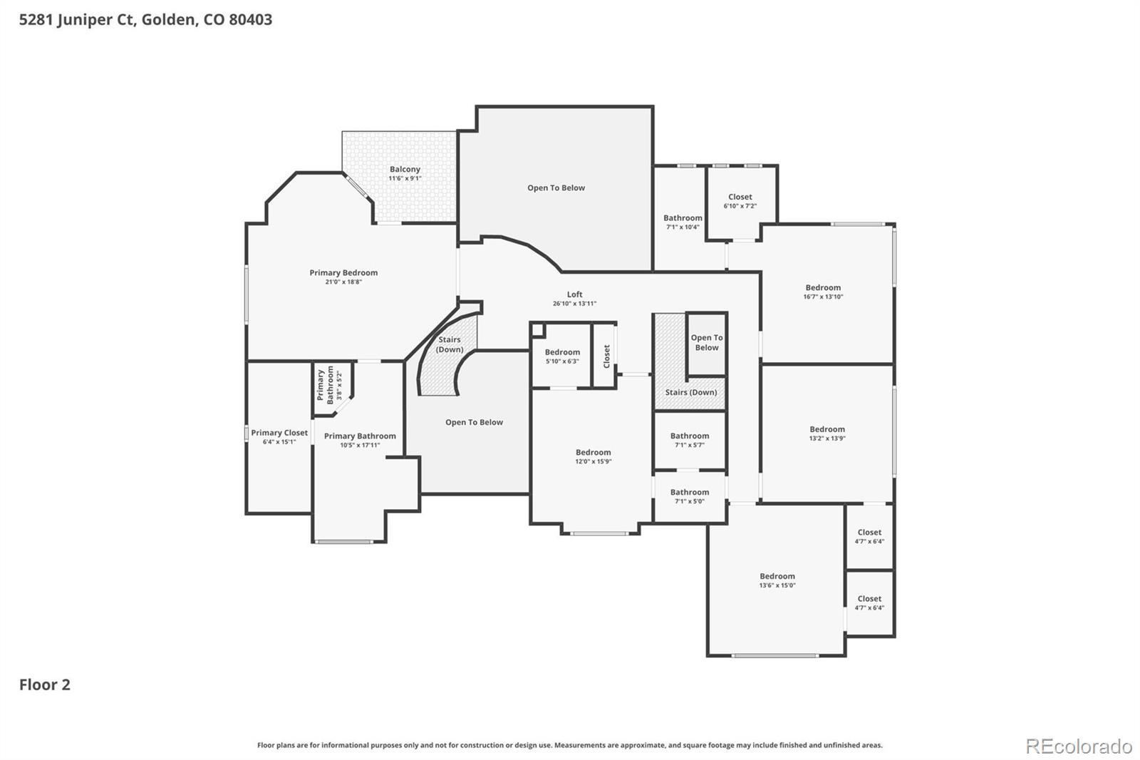 5281 Juniper Court Golden CO 80403