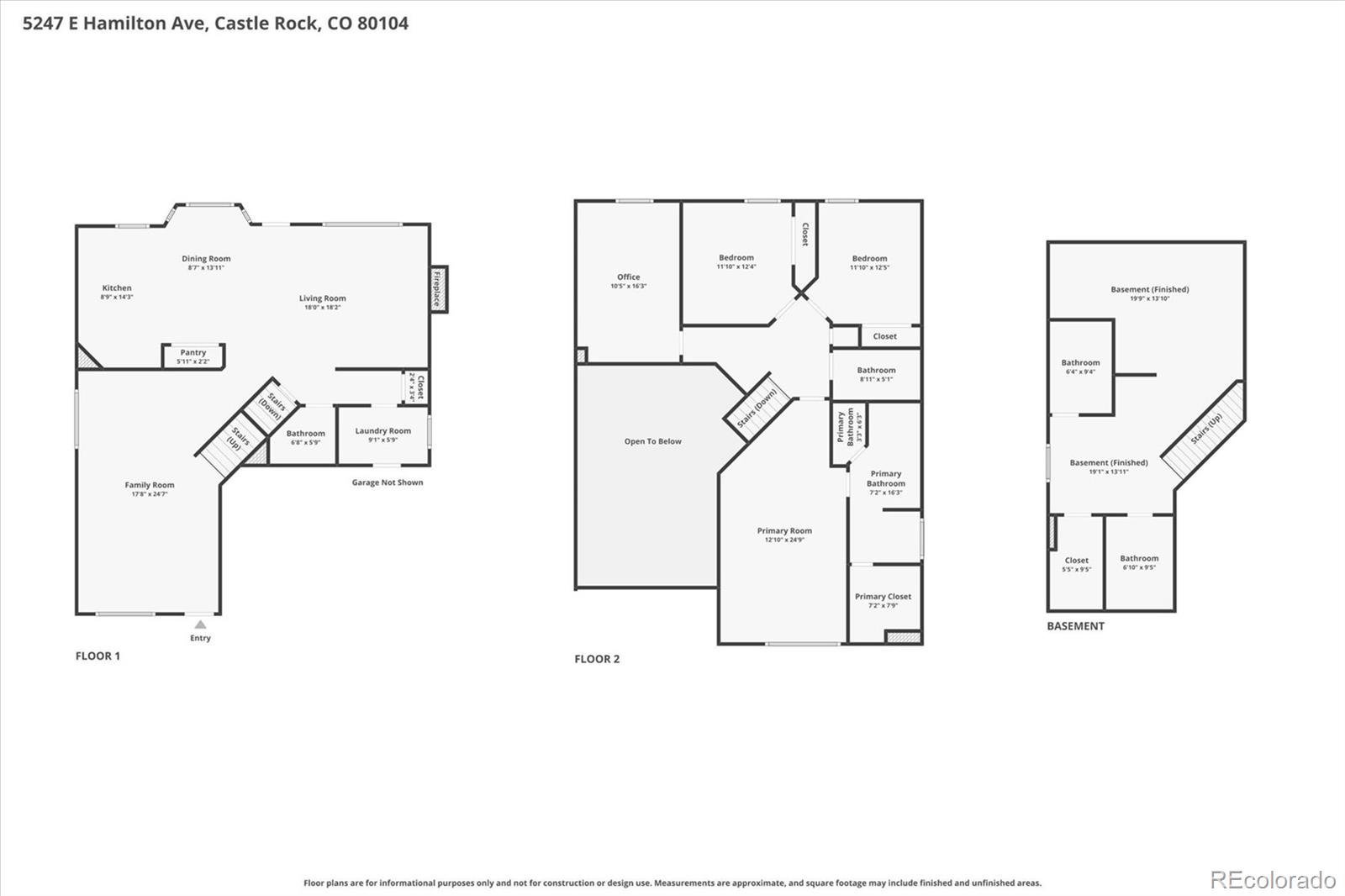 5247 E Hamilton Avenue Castle Rock CO 80104