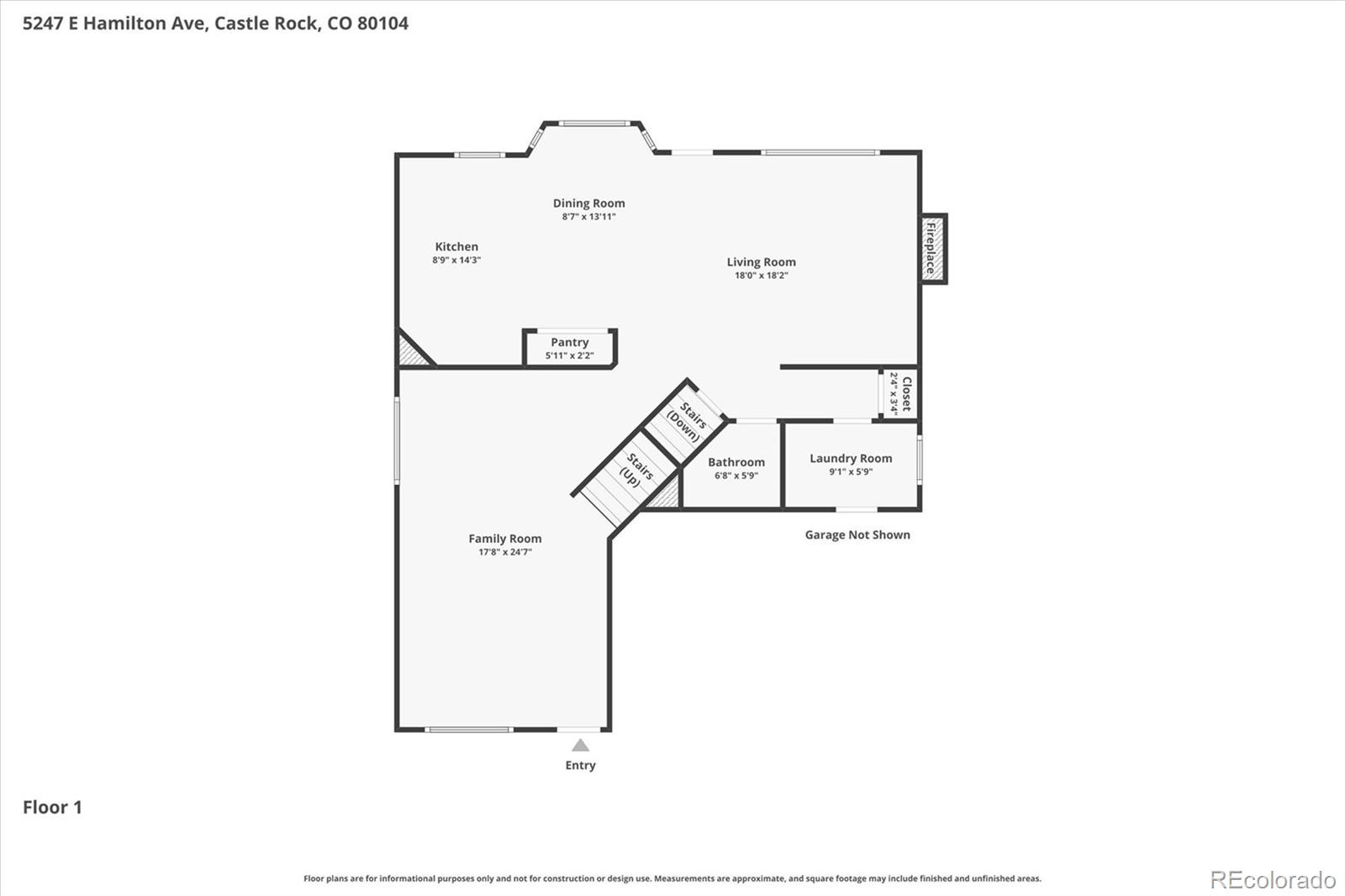 5247 E Hamilton Avenue Castle Rock CO 80104