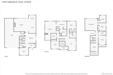 21487 E Idyllwilde Drive Parker CO 80138