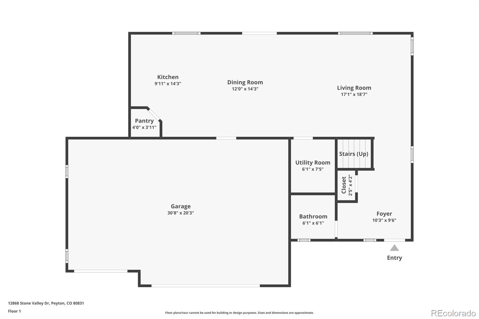 12868 Stone Valley Drive Peyton CO 80831